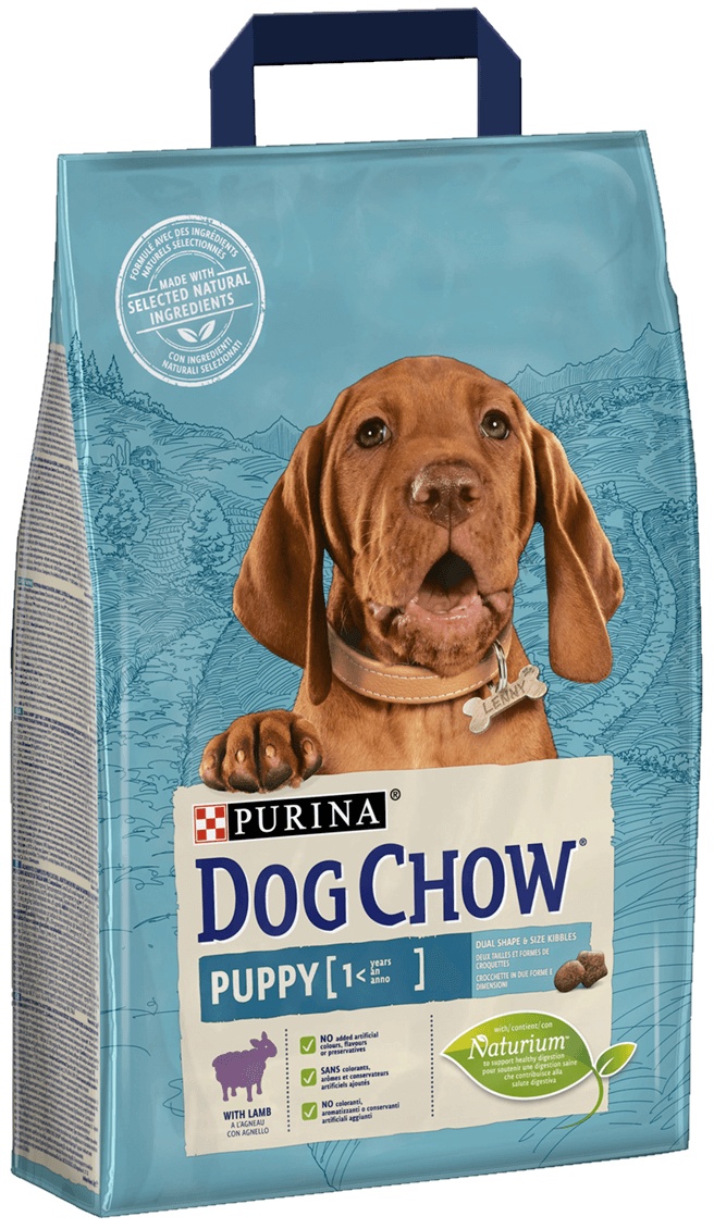 Сухой корм для собак Purina Dog Chow Puppy Lamb 2.5kg 