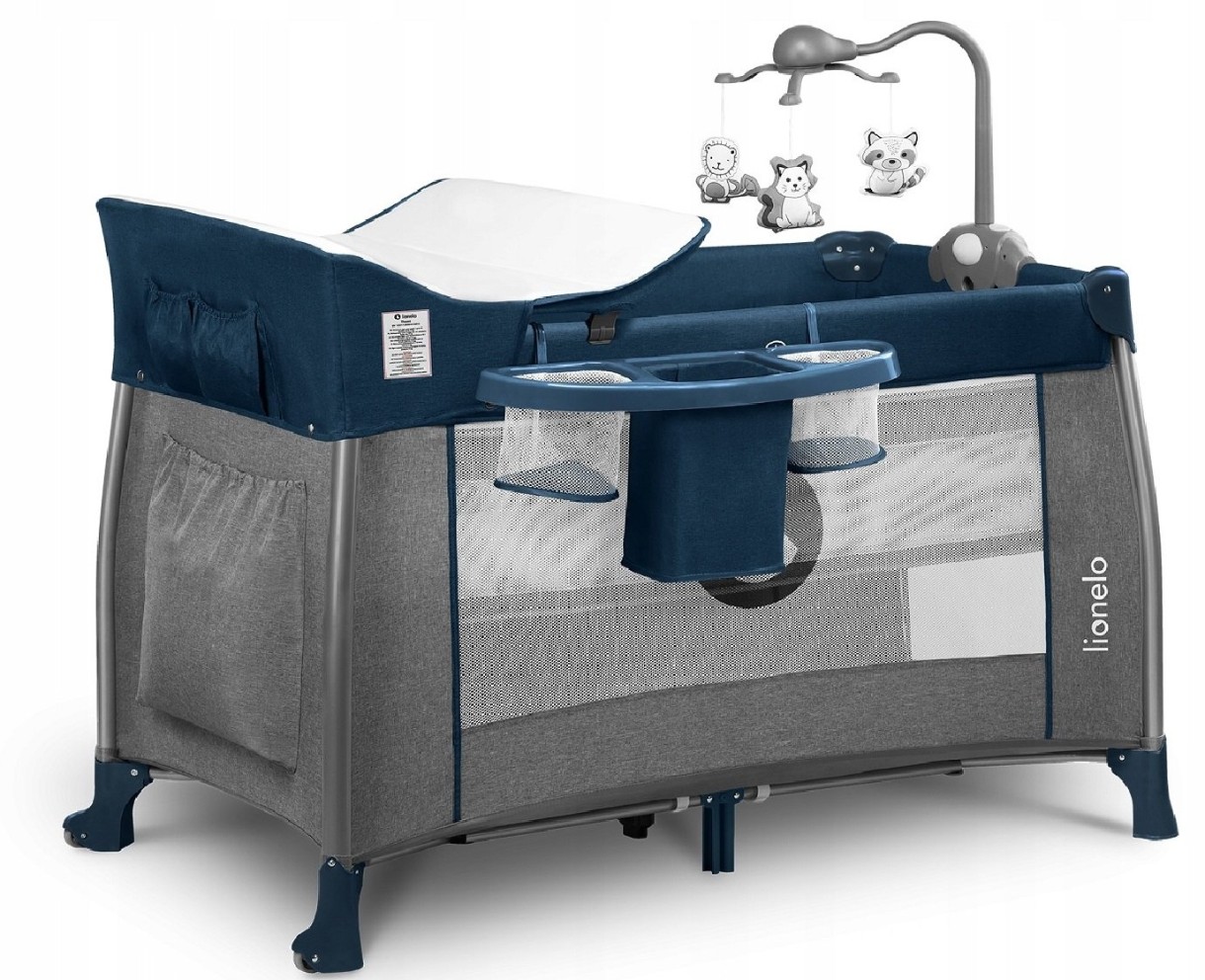 Манеж Lionelo Thomi Blue Navy