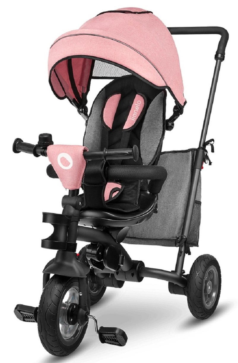Детский велосипед Lionelo Tris Candy Rose Grey