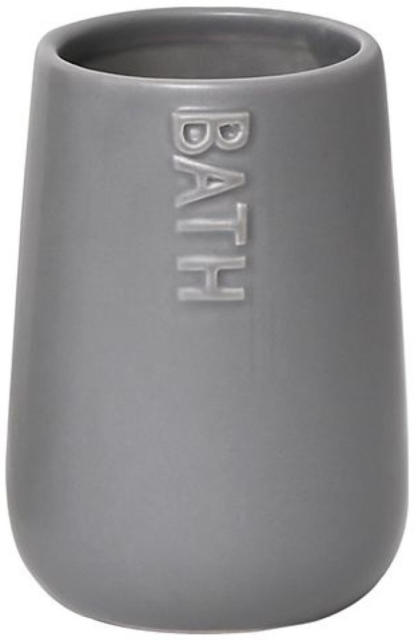 Pahar pentru periuțe de dinți Tendance Bath Grey (43656)