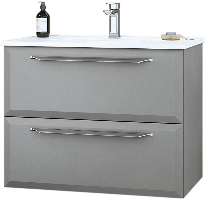 Шкаф с умывальником Orka Nuvola 80 Grey (16049)