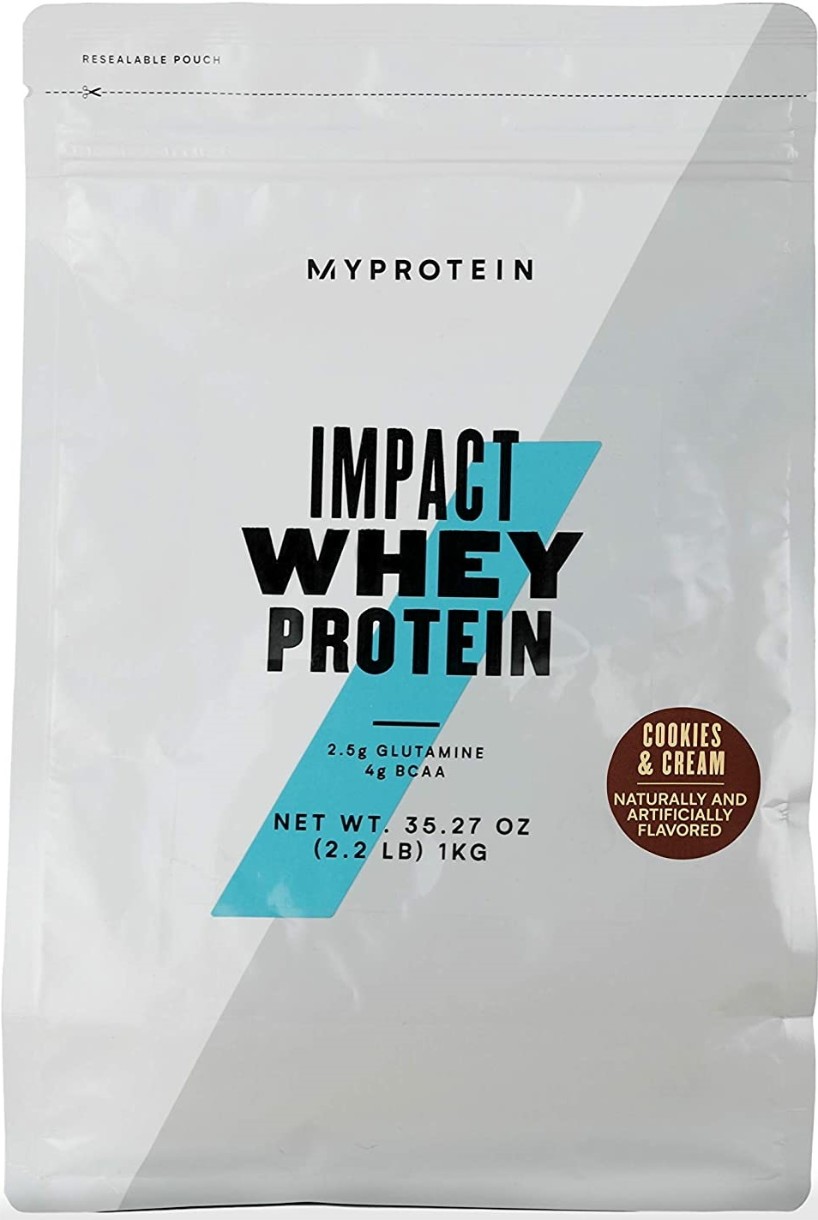 Протеин MyProtein Impact Whey Protein Cookies and Cream 1kg