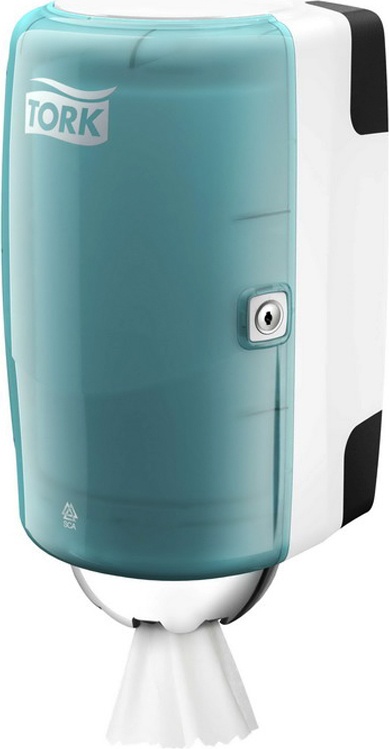 Диспенсер для бумаги Tork M1 White/Green (658000)