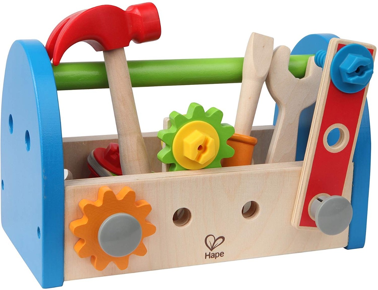 Set de scule pentru copii Hape Fix-It Tool Box (E3001A)