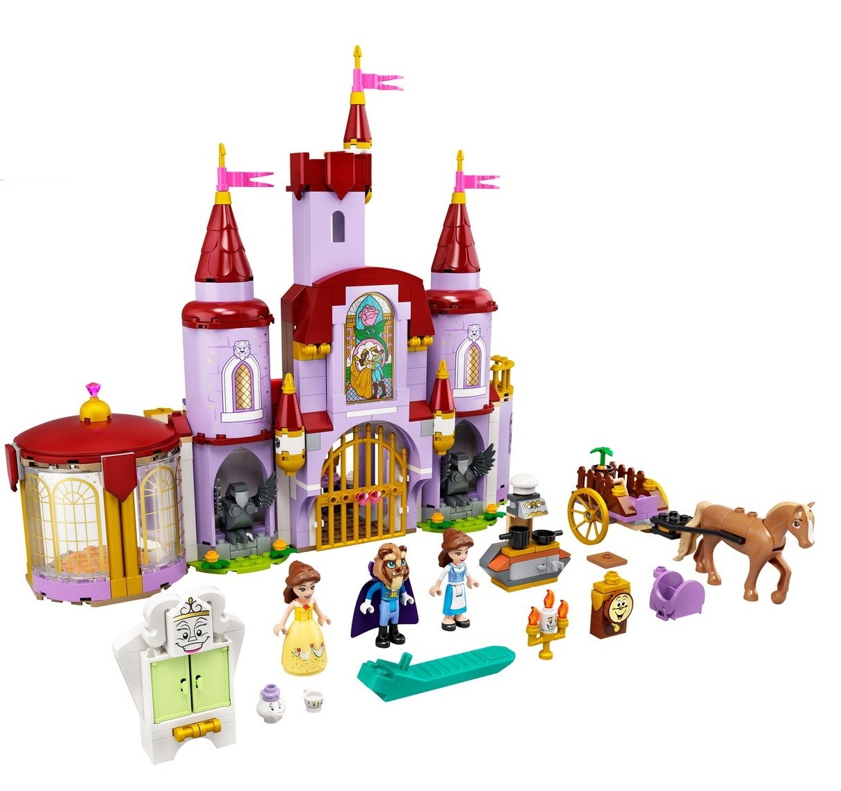 Конструктор Lego Disney: Belle and the Beast's Castle (43196)