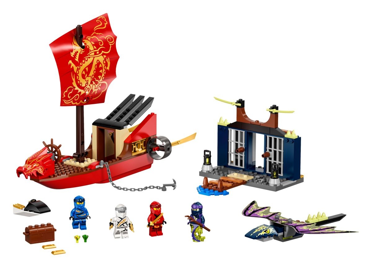 Set de construcție Lego Ninjago: Final Flight of Destinys Bounty (71749)