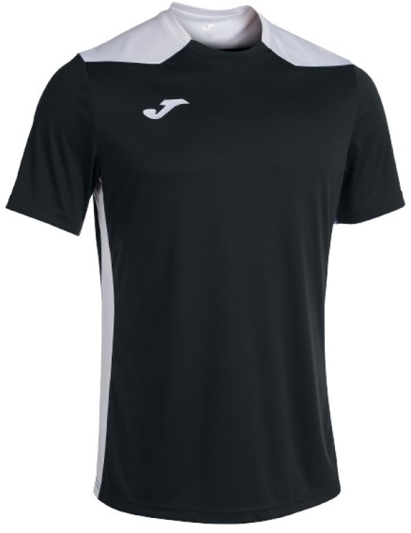 Tricou pentru copii Joma 101822.102 Black/White 2XS
