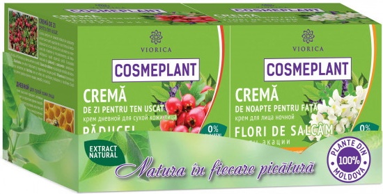 Подарочный набор Viorica Nr 8 Cosmeplant Crema Ten Uscat + Crema Noapte