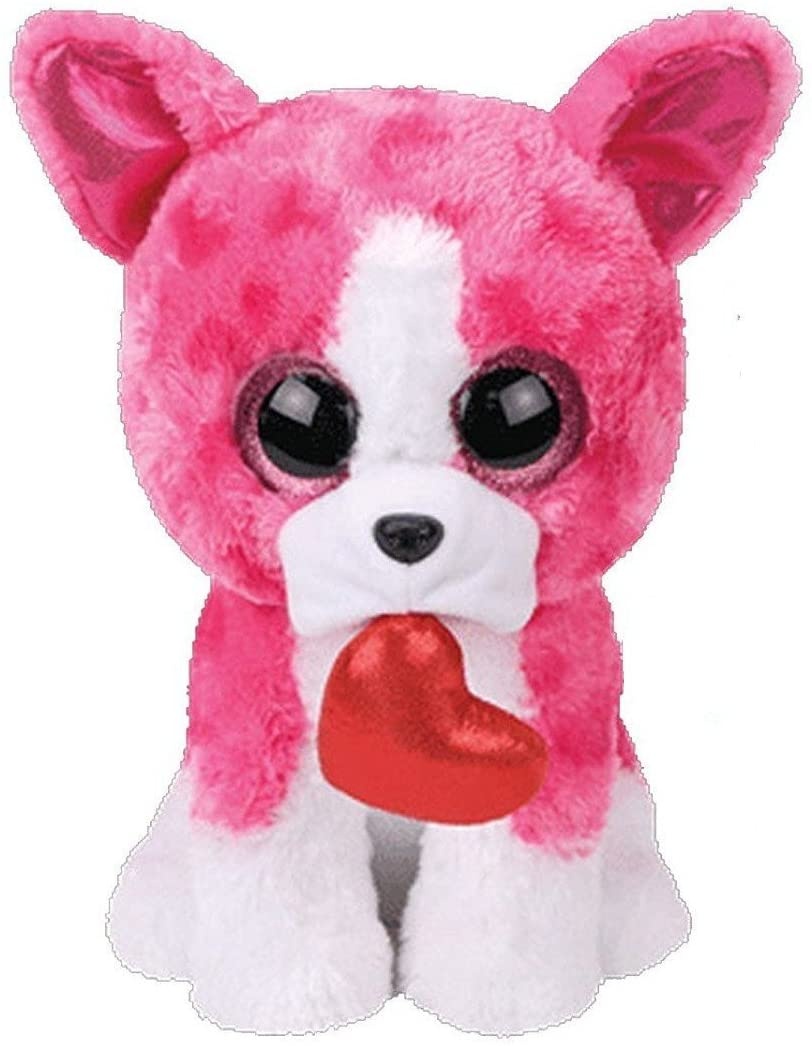 Мягкая игрушка Ty Dog Romeo Pink (37162)
