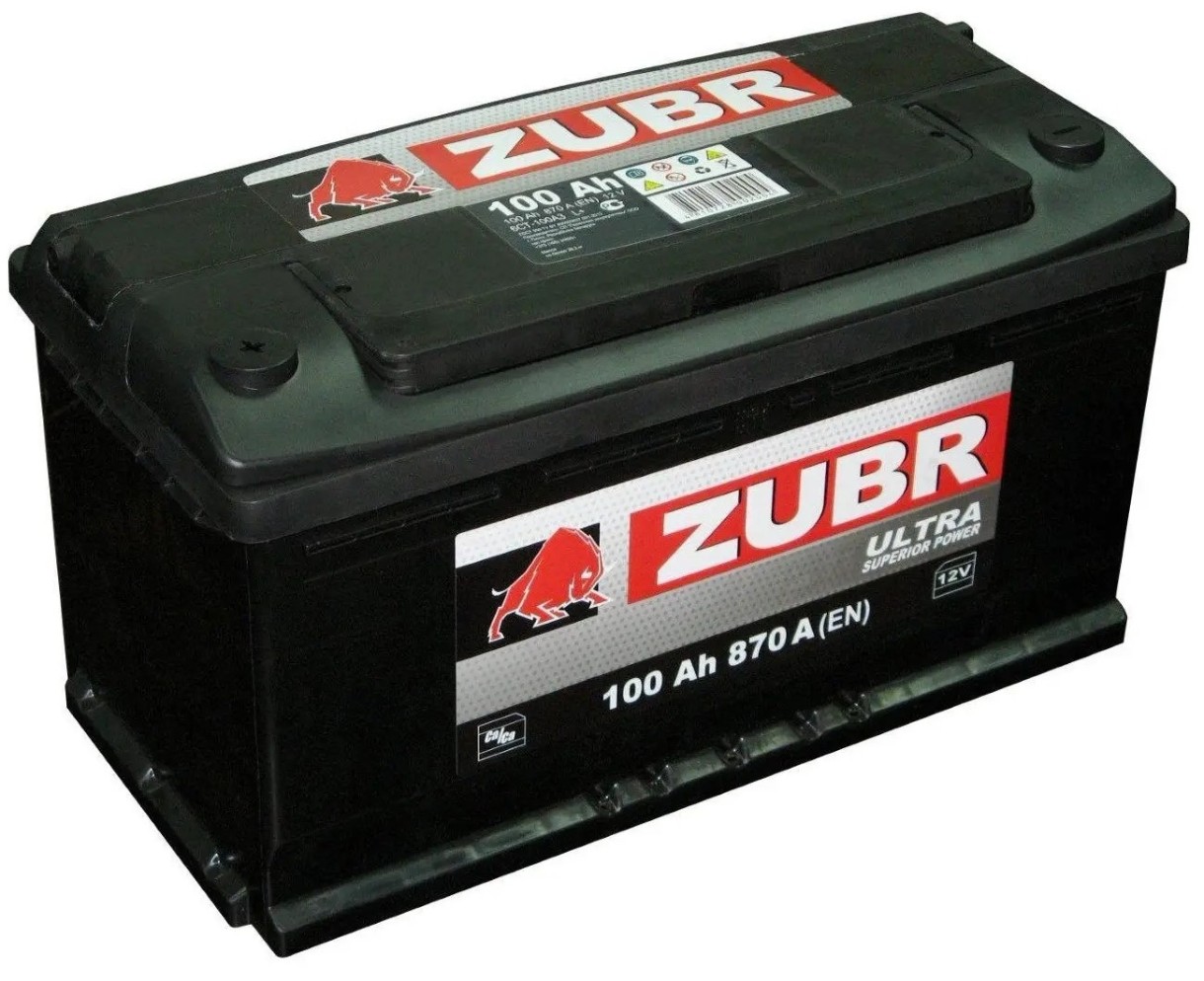Автомобильный аккумулятор Zubr 6CT Ultra 100 Ah R+