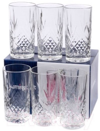 Набор стаканов Luminarc Salzburg Rose 380ml (P9166) 6pcs