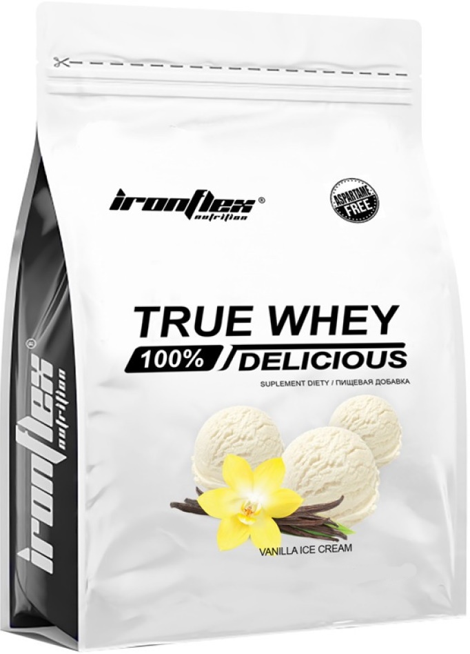 Gainer IronFlex Real Mass Gainer VanillaIce Cream 1000g