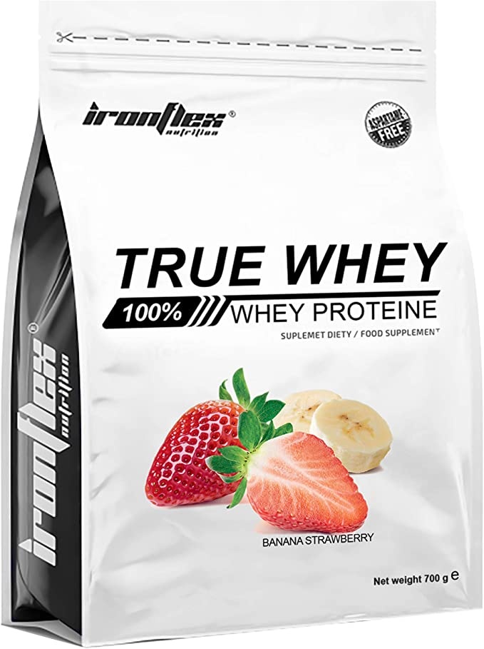 Протеин IronFlex True Whey Strawberry Banana 700g