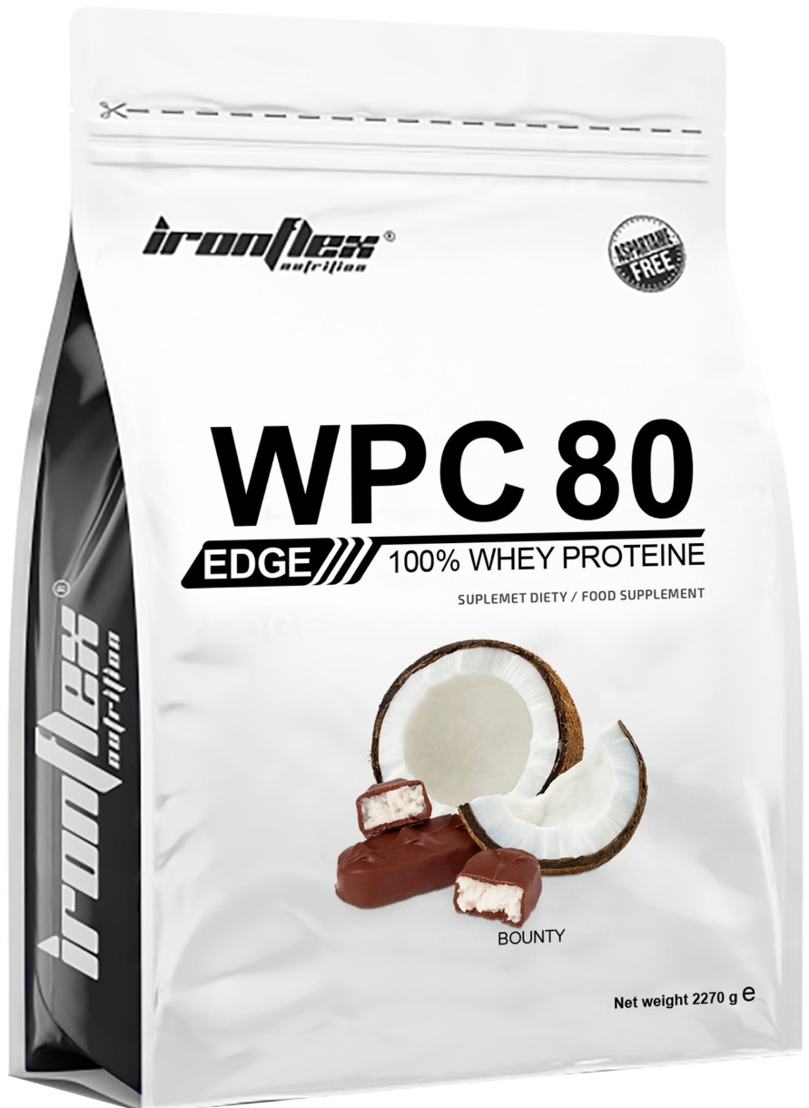 Протеин IronFlex WPC80 EDGE Bounty 2270g