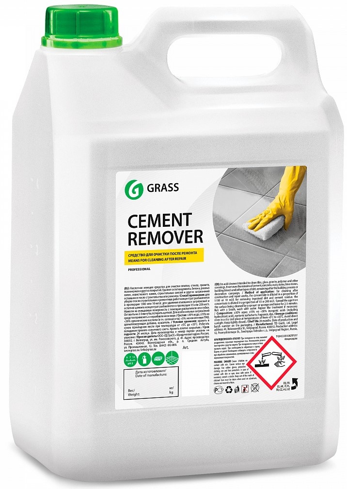 Профессиональное чистящее средство Grass Cement Remover 125442