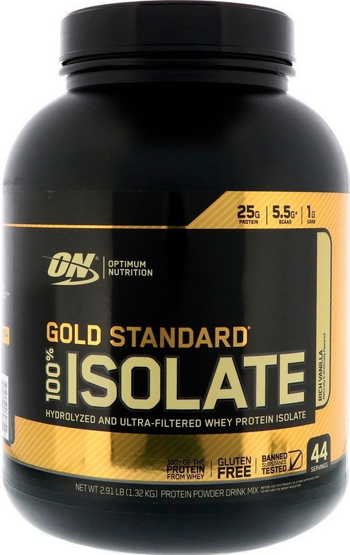 Proteină Optimum Nutrition Gold Standard 100% Isolate Vanilla 930g