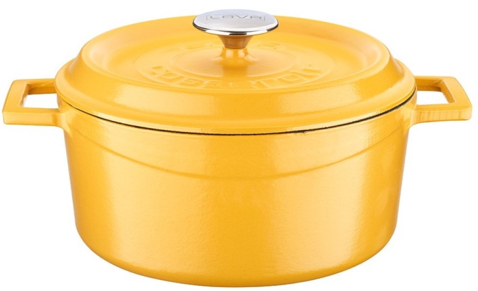 Кастрюля Lava LV Y TC 24 SPR K2 Mat Yellow