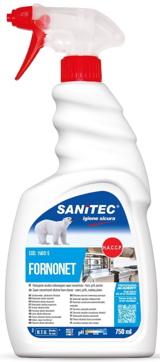 Средство для духовки Sanitec Fornonet 750ml (1960)