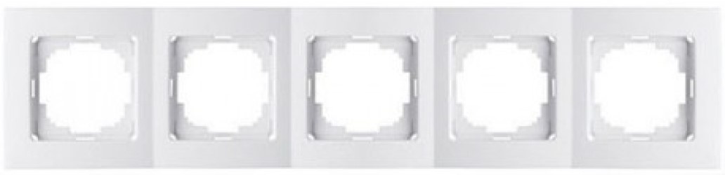 Рамка для розеток и выключателей Nilson 24110095 Touran Rama (20401028) White 3pcs