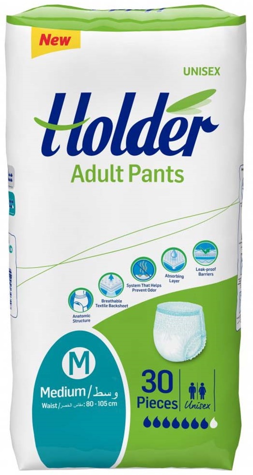 Подгузники для взрослых Holder Pants Medium 30pcs