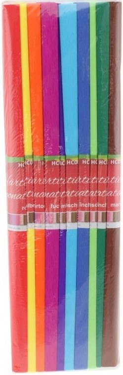 Hârtie creponată Daco 50x200cm Mix (HC100)