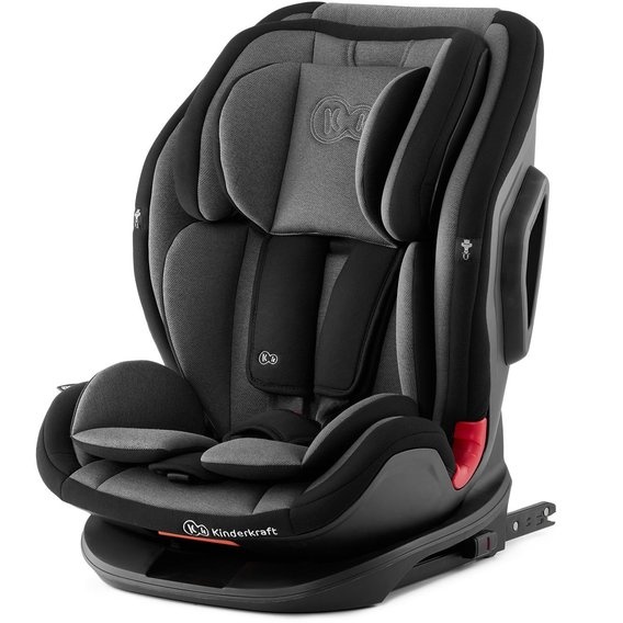 Детское автокресло Kinderkraft OneTo3 2021 KCONET00BLK0000  Jet Black