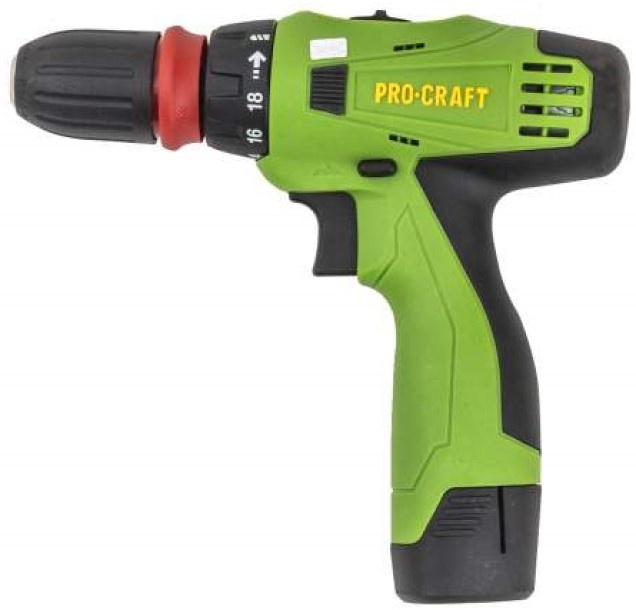 Шуруповерт ProCraft PA12 Pro DFR