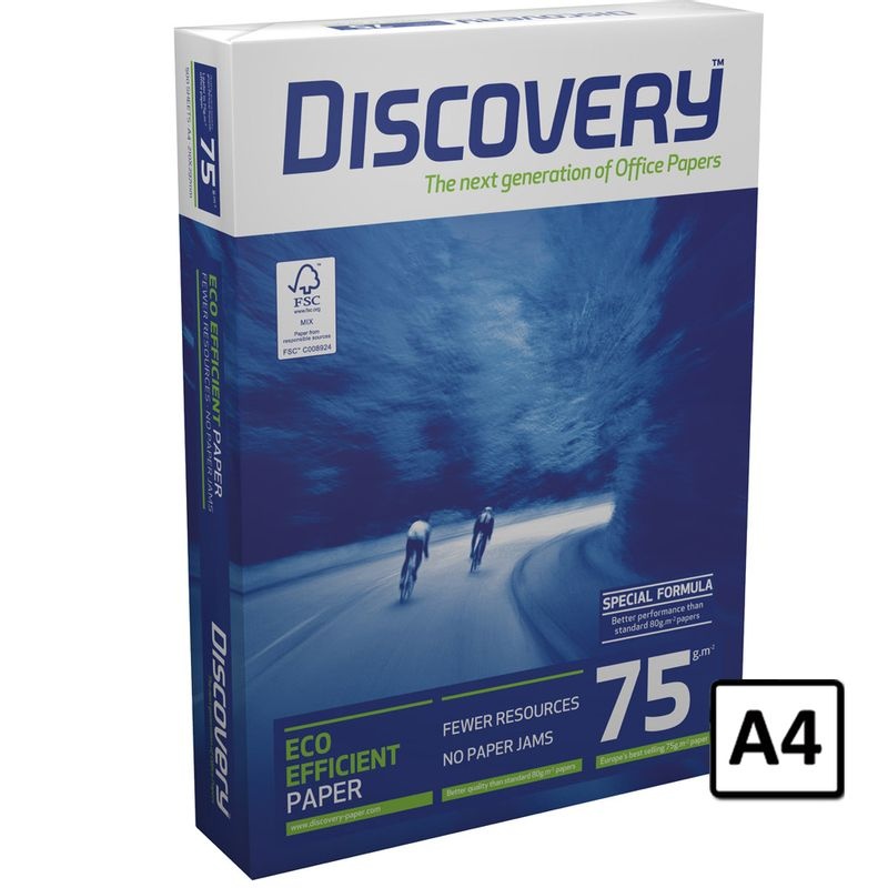 Бумага для печати Discovery Eco-Efficient 75g/m2 А4/500p