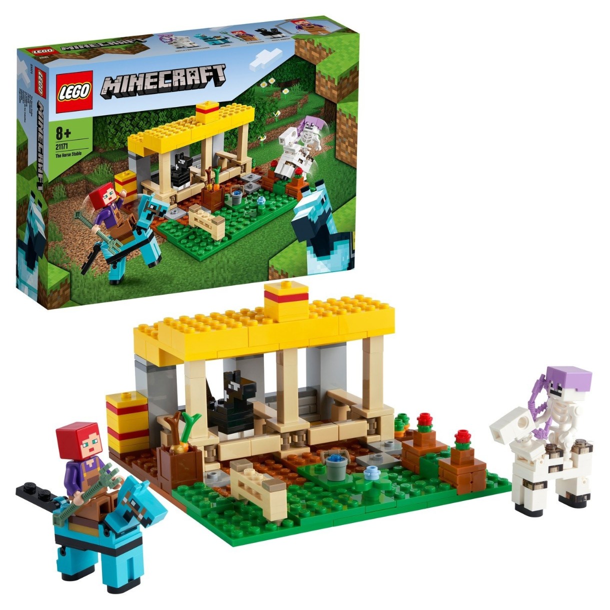 Set de construcție Lego Minecraft: The Horse Stable (21171)