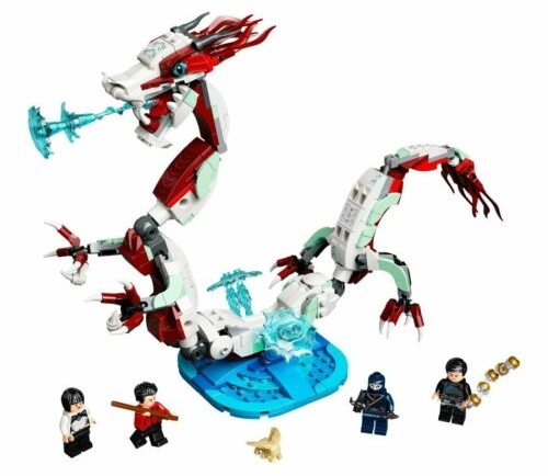 Set de construcție Lego Marvel: Battle at the Ancient Village (76177)
