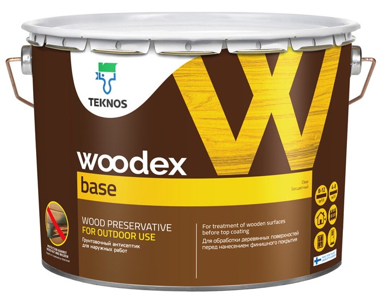 Antiseptic Teknos Woodex base 9L