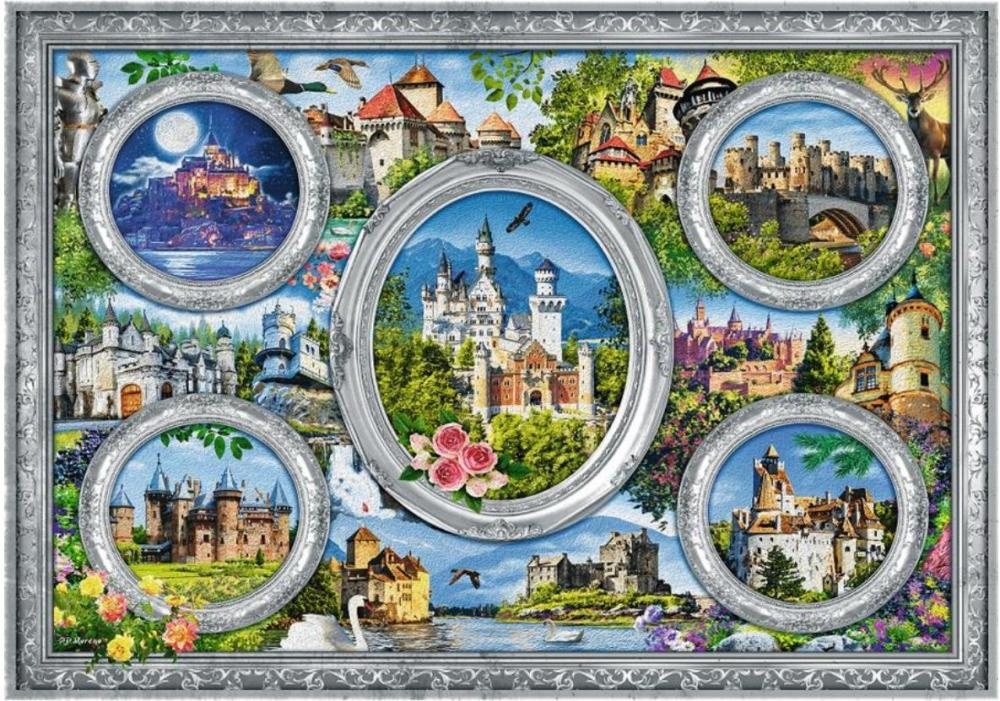 Пазл Trefl 1000 Castles of the World (10583)