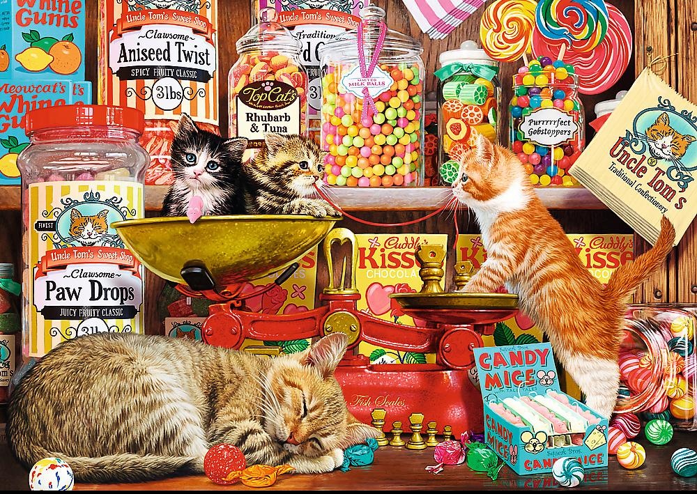 Пазл Trefl 1000 Cat Sweets (10630)