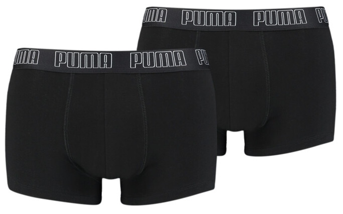 Мужские трусы Puma Basic Trunk 2P Black S (100000884001)
