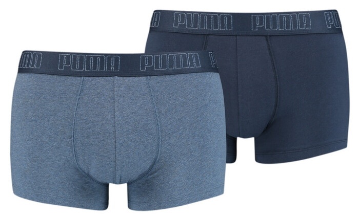 Мужские трусы Puma Basic Trunk 2P Denim L (100000884007)