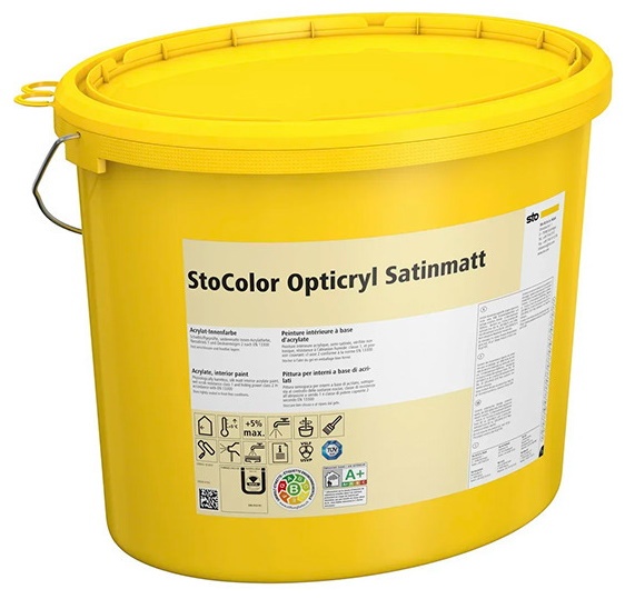 Краска StoColor Opticryl SatinMatt 10L