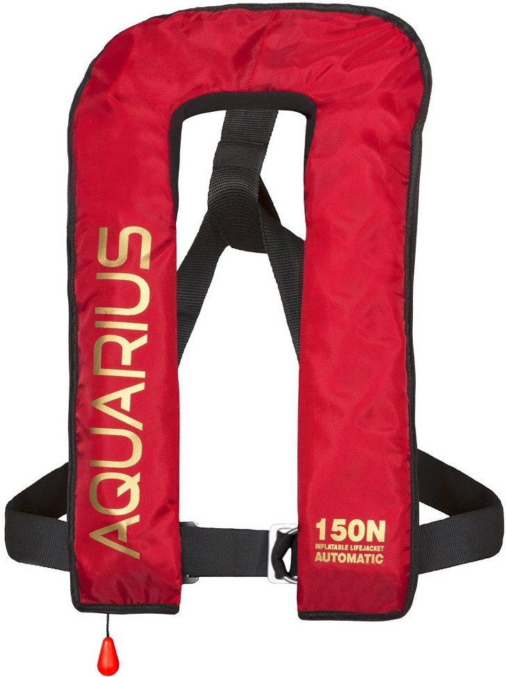 Vestă de salvare Aquarius Pneumatic 150N Red