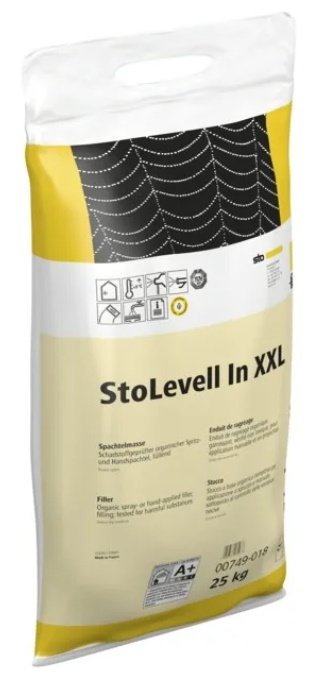 Glet pentru pereti si tavane StoLevell In XXL Sack 25kg