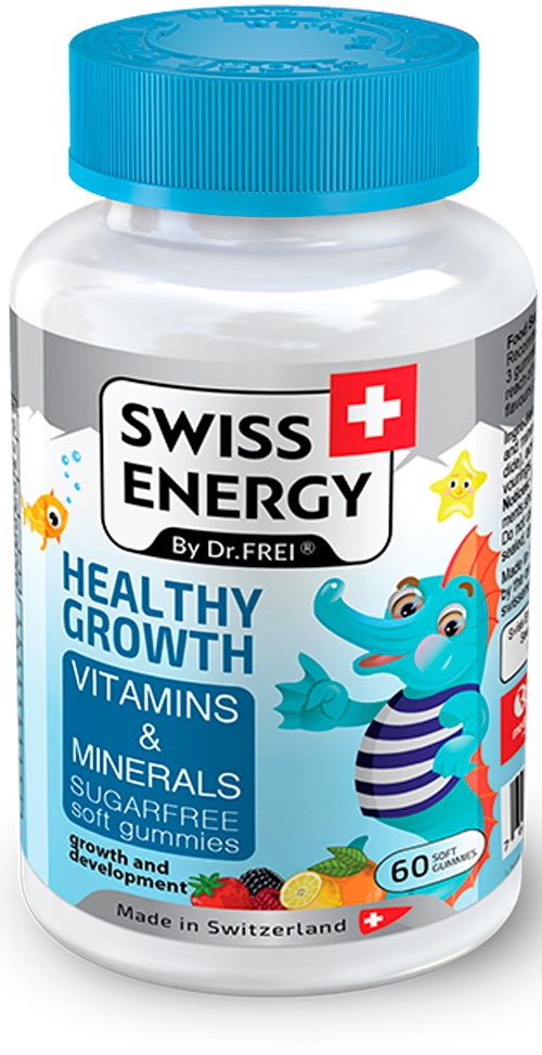 Витамины Swiss Energy Healthygrowth N60