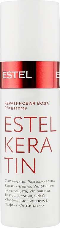 Apa pentru păr Estel Keratin 100ml