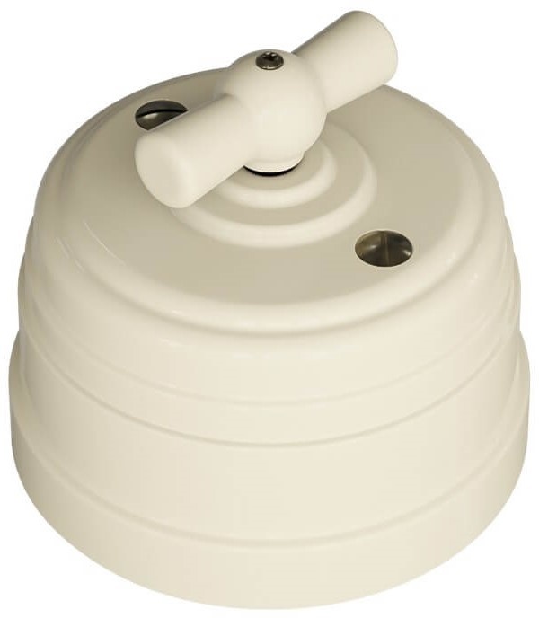 Intrerupator Vintage Switch Retro vintage Ivory (8159)