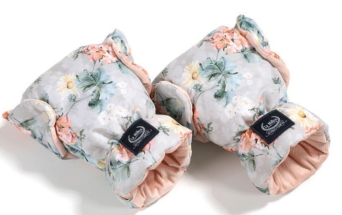 Mănuși cărucior La Millou Gloves Blooming Boutique Powder Pink