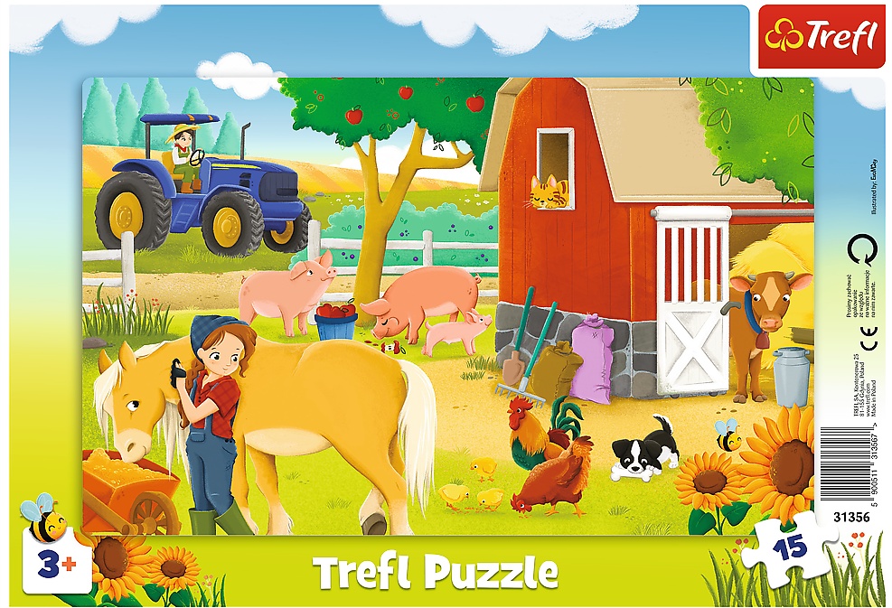 Puzzle Trefl 15 On a Farm (31356)