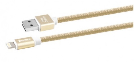 Cablu USB Xpower Metal Gold