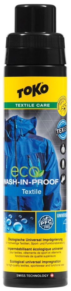 Impregnarea pentru haine Toko Eco Wash-in Proof 250ml (5582603)