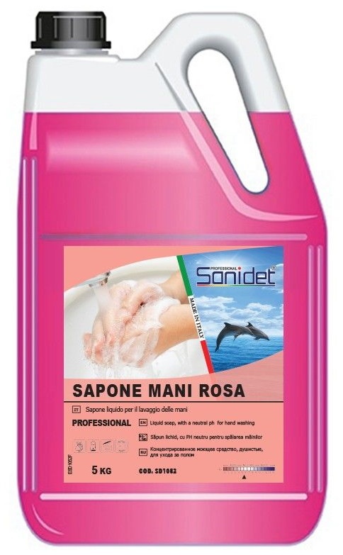 Средство для очистки рук Sanidet Sapone Mani Rosa 5kg (SD1052)
