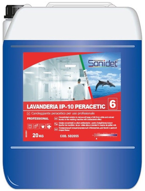 Профессиональное чистящее средство Sanidet Lavanderia IP-10 Peracetic (SD2055)