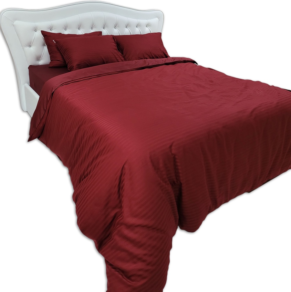 Lenjerie de pat LiLiMax Satin Сollection Unique Red Passion Fitted Sheet 160x200mm
