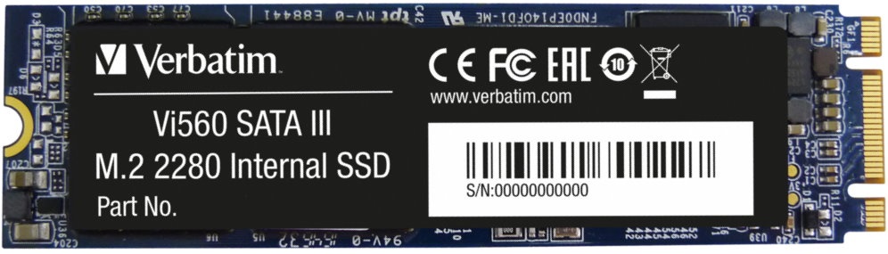 SSD накопитель Verbatim Vi560 S3 1Tb (VI560S3-1TB-49364)   
