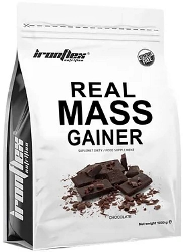 Gainer IronFlex Real Mass Gainer Chocolate 1000g